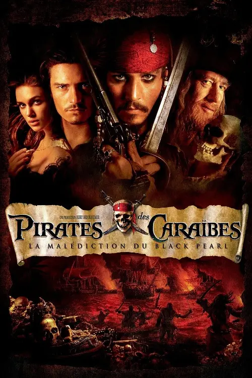 Consulter les informations sur le film Pirates des Caraïbes : La Malédiction du Black Pearl
