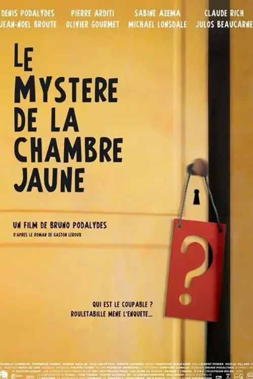 Couverture de l'album Le Mystère de la chambre jaune Couverture de l'album Le Mystère de la chambre jaune