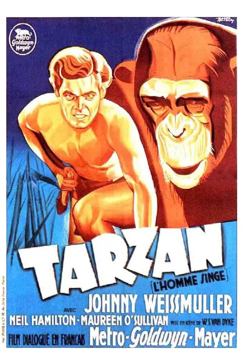 Consulter les informations sur le film Tarzan, l'homme singe