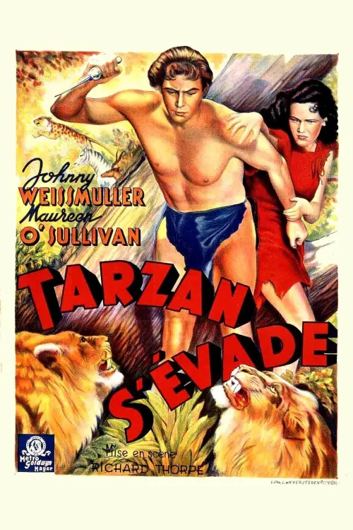 Consulter les informations sur le film Tarzan s'évade