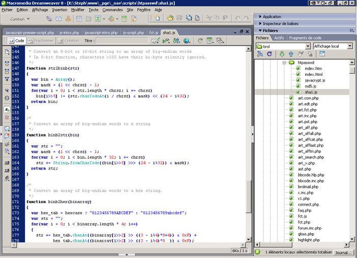 Editeur Dreamweaver Editeur Dreamweaver