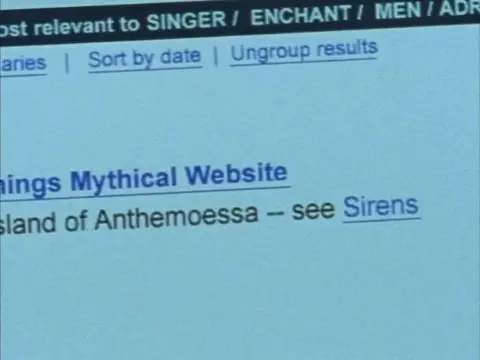 Consulter les informations sur l'&eacute;pisode Siren