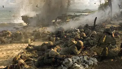 Couverture de l'album Peleliu Landing Couverture de l'album Peleliu Landing