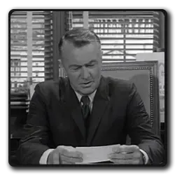 Homme Parlant Avec Samantha à La Table Du Dîner(ma-sorciere-bien-aimee_1964)