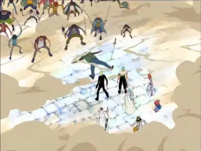Consulter les informations sur l'épisode Croco de sable et Luffy d'eau ! Le second round du duel !