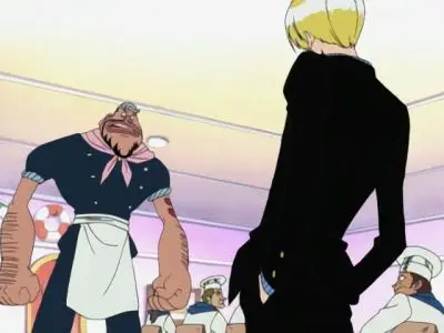Consulter les informations sur l'épisode L'heure du départ ! Le cuisinier marin embarque avec Luffy