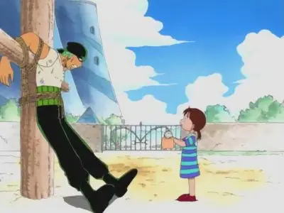 Consulter les informations sur l'épisode Le grand manieur de sabre ! Roronoa Zoro, chasseur de pirates !