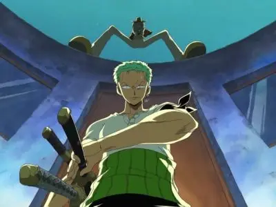 Consulter les informations sur l'épisode Les trois sabres explosifs ! Zoro VS Baroque Works !