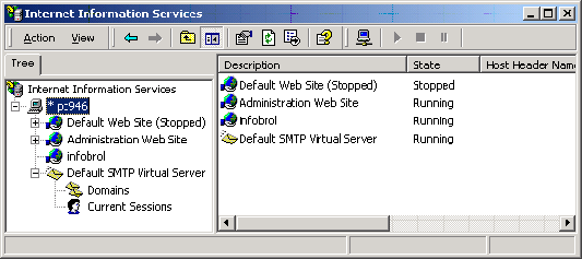 Ecran Internet Service Manager Ecran Internet Service Manager