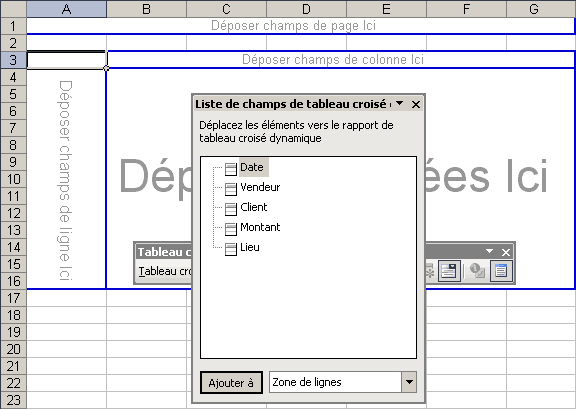 Nouvelle feuille Excel