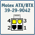 Connecteur ATX/BTX (Molex 39-29-9042)