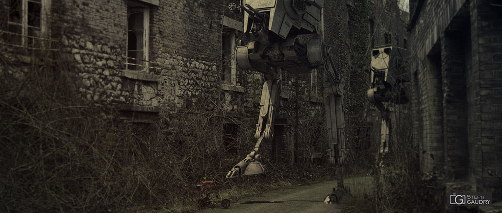 Star Wars AT-ST urban progression Star Wars AT-ST urban progression
