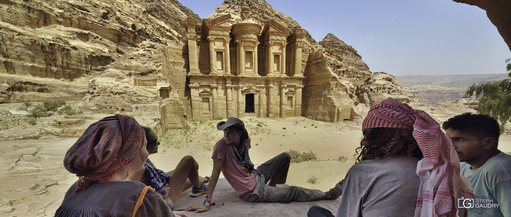 al-Deir - le monastère de Petra al-Deir - le monastère de Petra