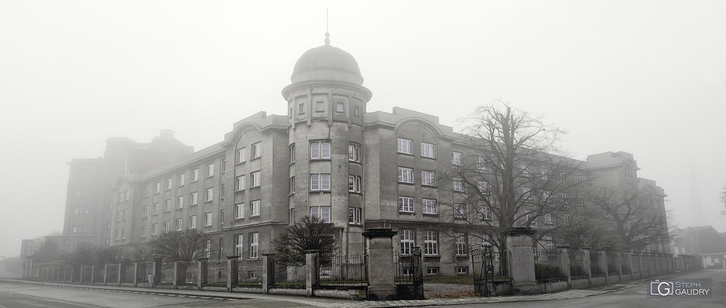 Brouillard ce matin sur Liège...