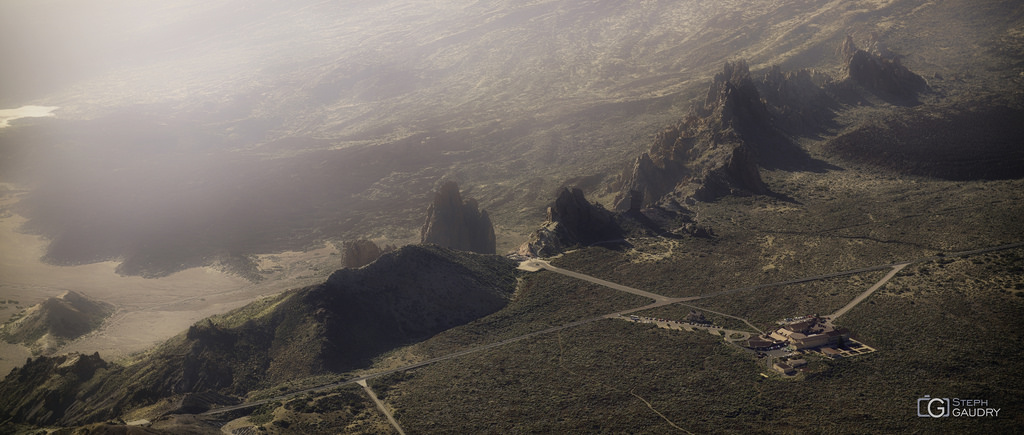 Roques de García desde el Alto de Guajara