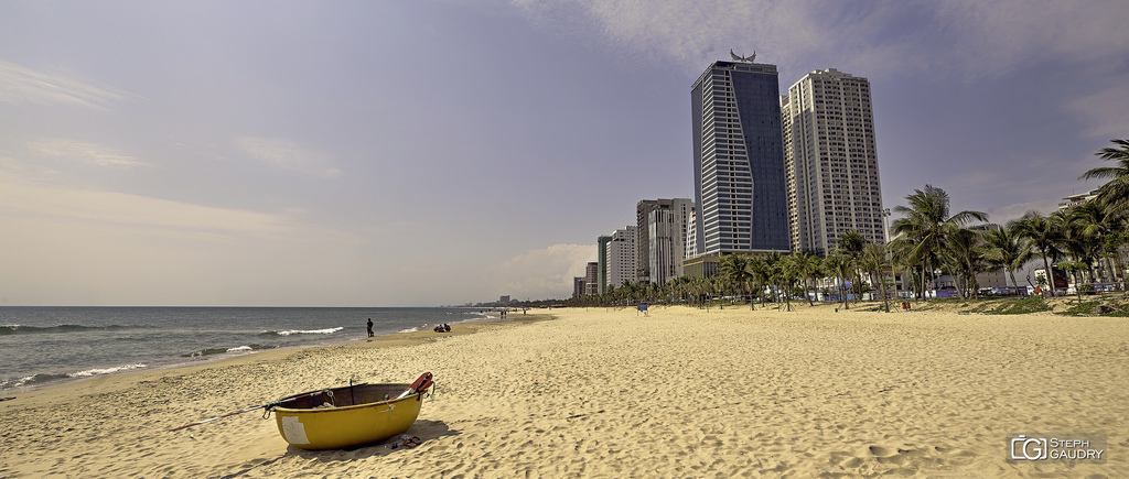 La plage de Da Nang