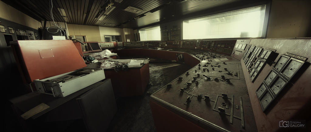 ECVB powerplant - Red control room ECVB powerplant - Red control room