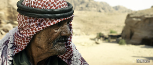 Portrait dans les montagnes d'Edom (JOR) 