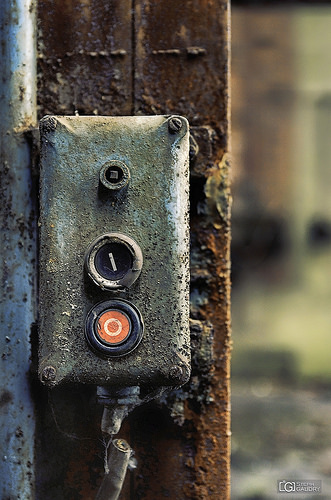 Red rusted switch