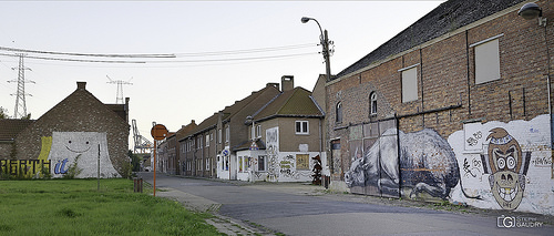 Doel, Abandoned street