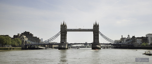 London tower bridge - from the Thames