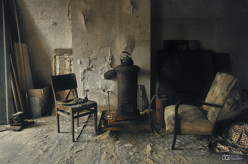 A comfortable chair and the warmth of a good stove