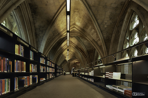 Selexyz Dominicanen: a bookshop in a former church - central