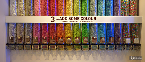 Add some colour with M&M's colour mix