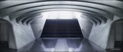 Liège Guillemins - vers la lumière - c1