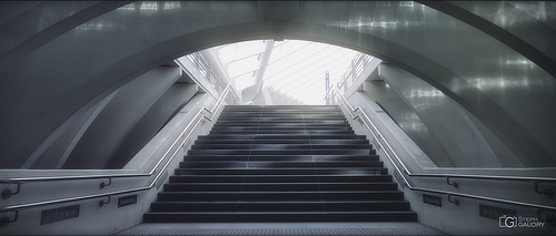 Liège Guillemins - vers la lumière - c2