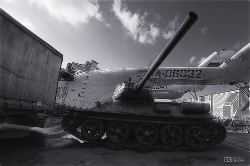 Protected by tank