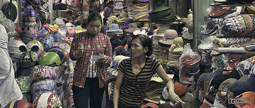 Marché à côté de Binh Tay