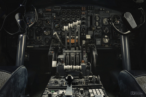 Cockpit Boeing 707 - img1