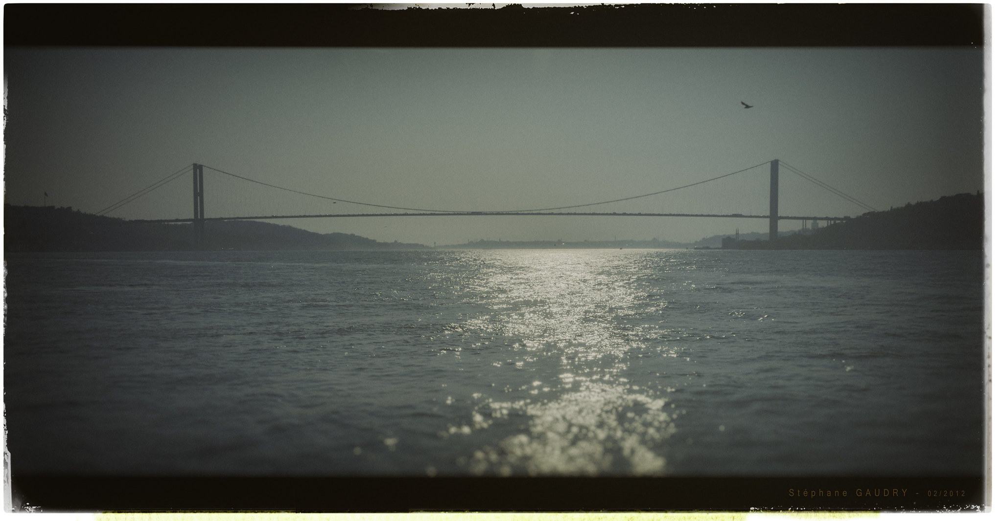 Bosphorus, Fatih Sultan Mehmet Bridge [Click to start slideshow]