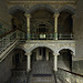 Thumb Beelitz Heilstatten - arcades et escaliers du pavillon des hommes