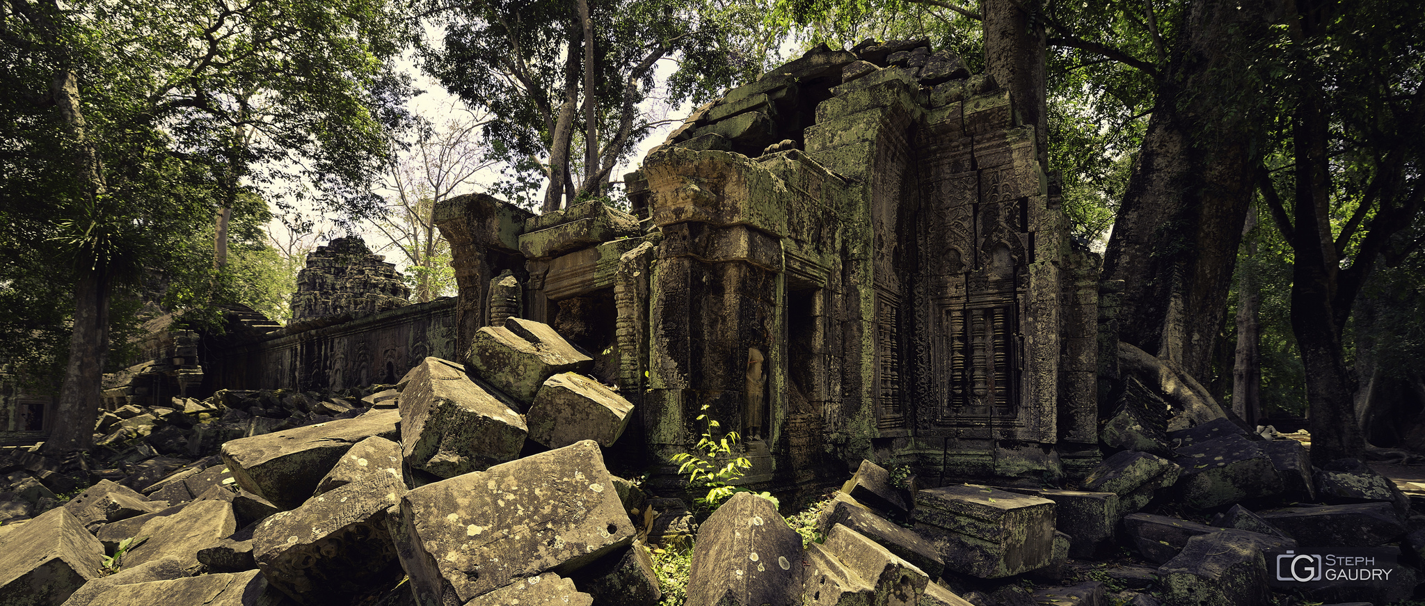 Ruines de Ta Prohm [Klik om de diavoorstelling te starten]