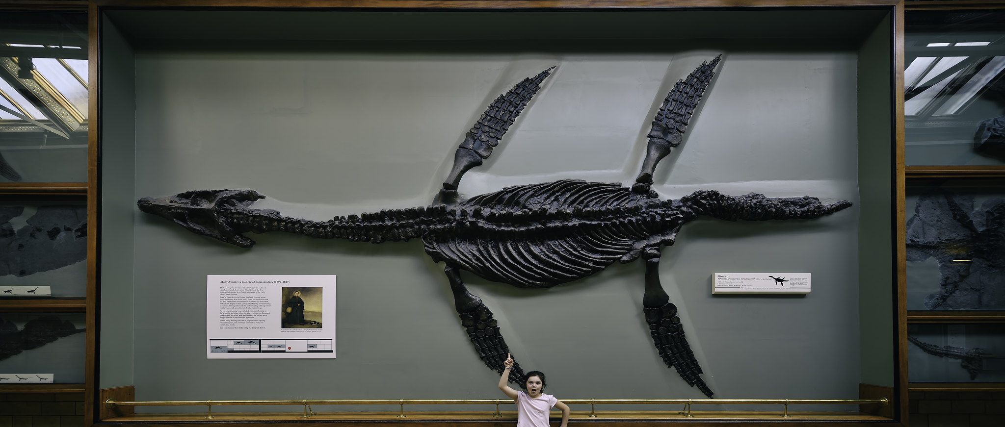 Under the Pliosaur [Klik om de diavoorstelling te starten]