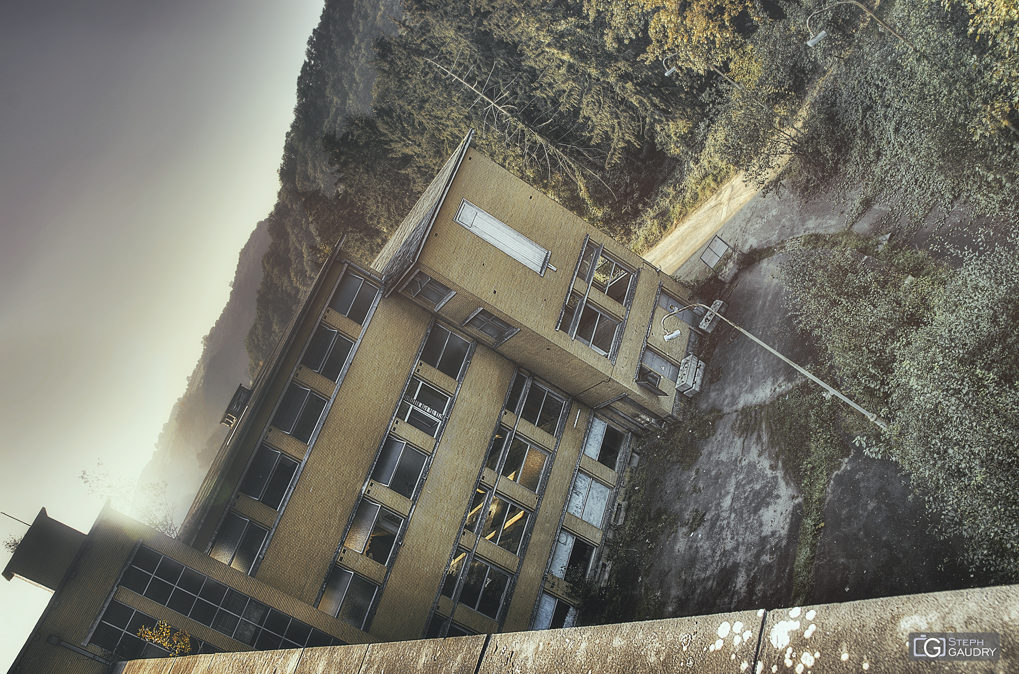 Lost city / Sanatorium vu du toit