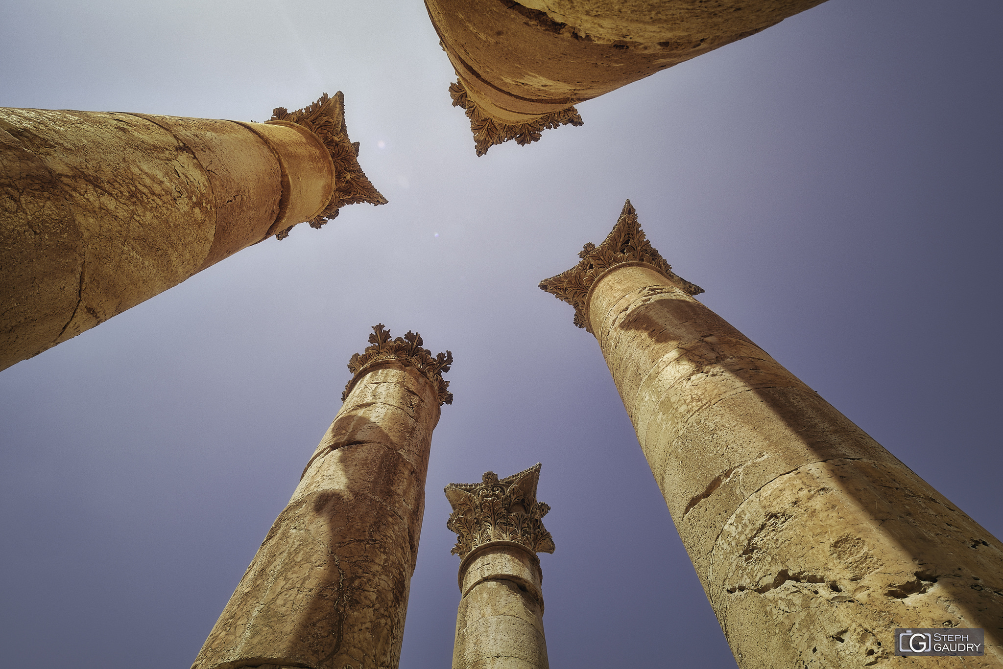 Le ciel de Jerash [Click to start slideshow]