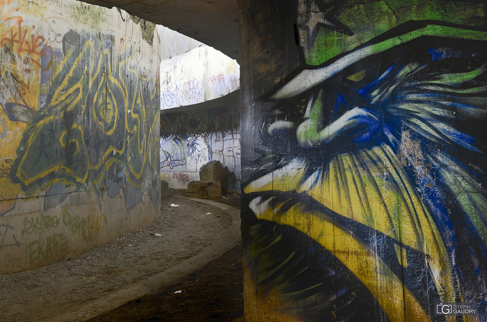 Fresques et graffiti / Donald's war