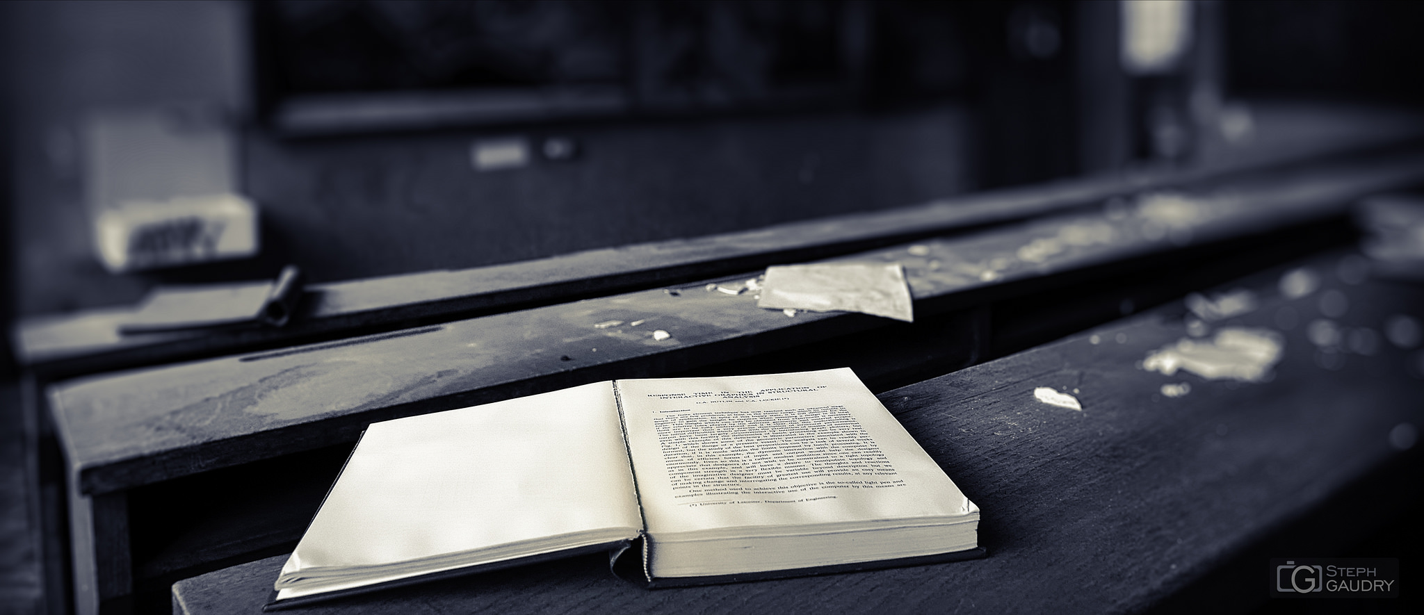 L'institut de mécanique abandonné / Lecture abandonnée