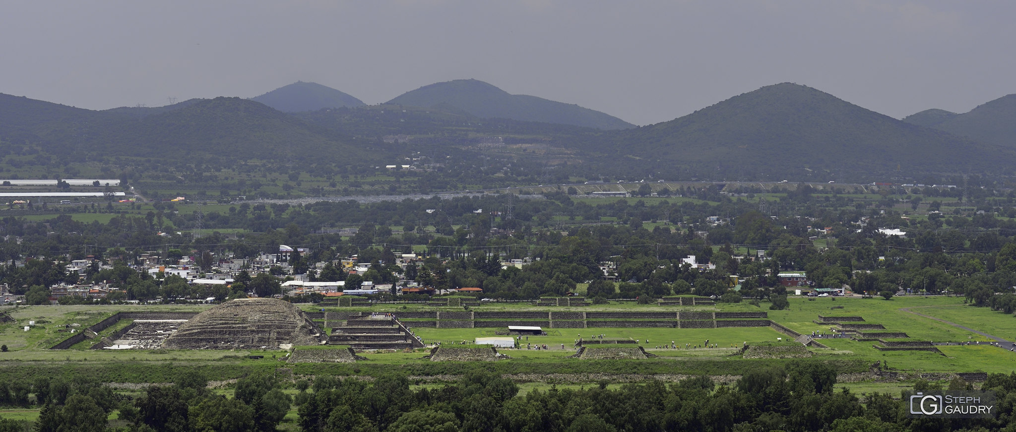 Teotihuacan - la citadelle et le temple de Quetzalcoatl