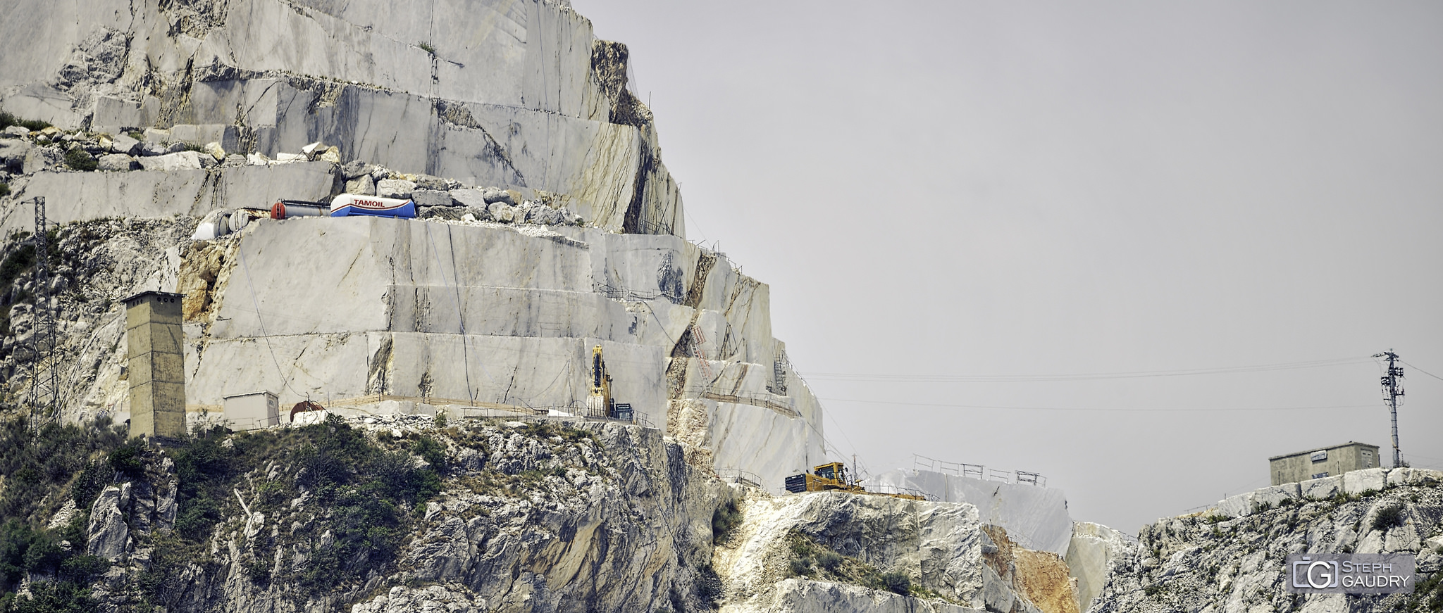 Carrières / Carrières de marbre de Carrare - 600mm