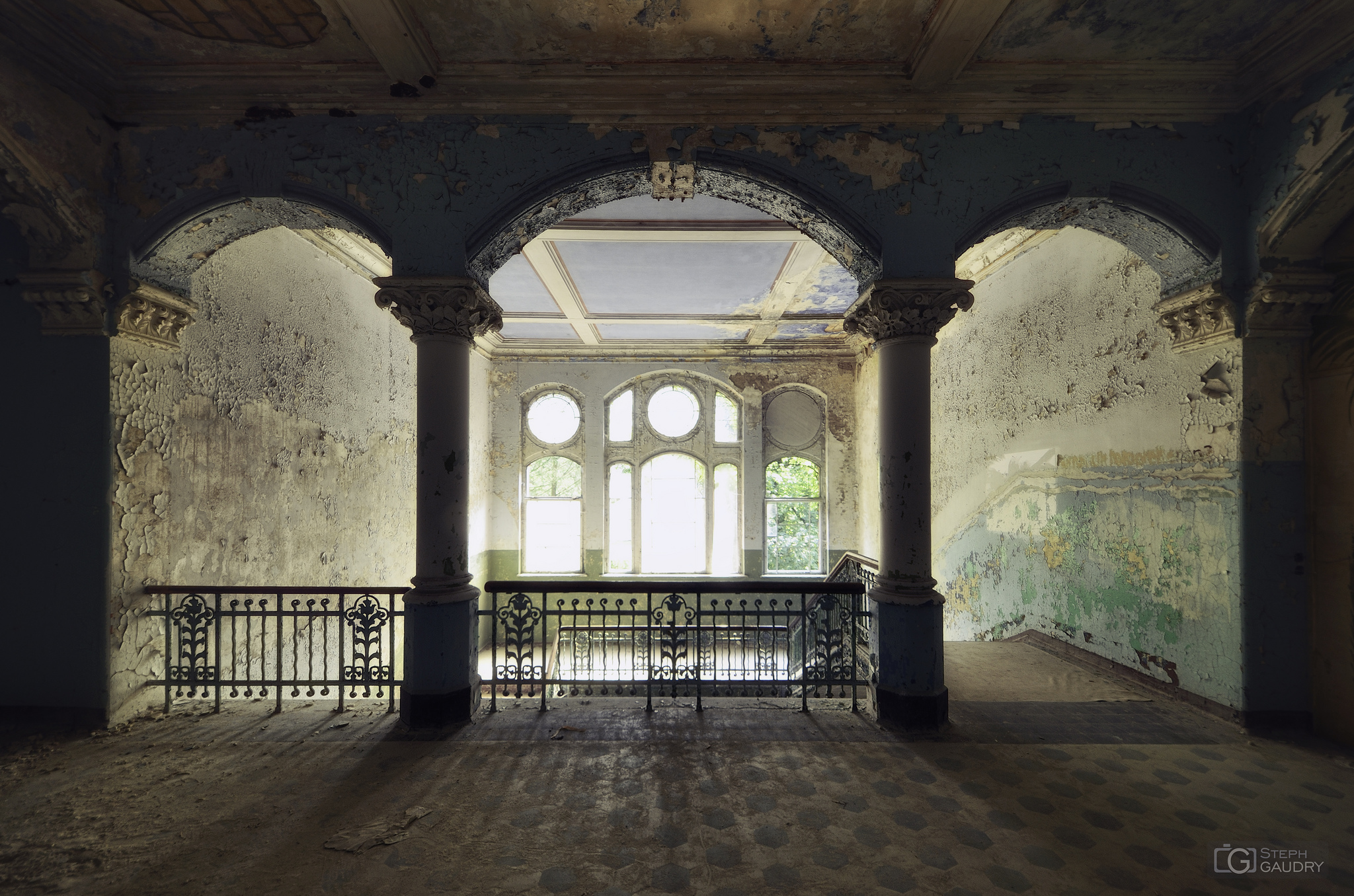 Beelitz Heilstatten - les arcades