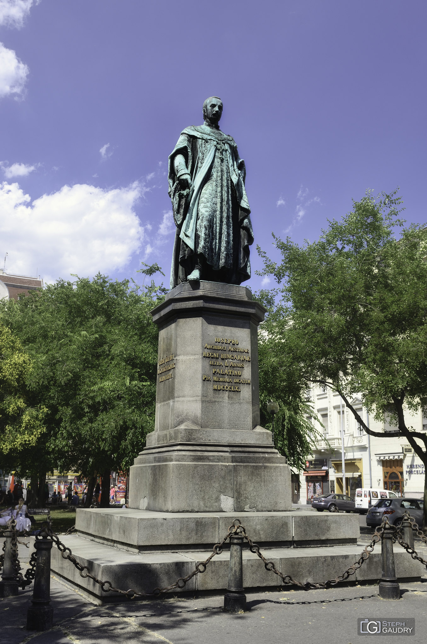 Budapest / József nádor szobor