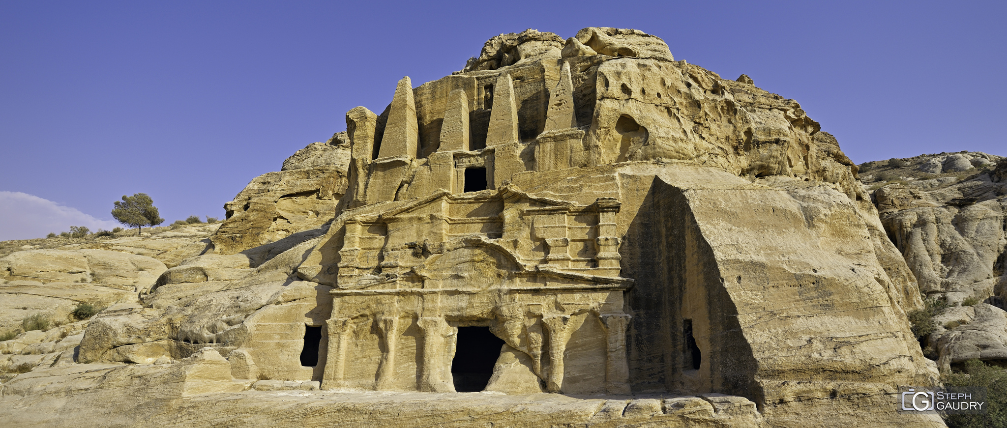 Jordanie / Petra - au début du siq