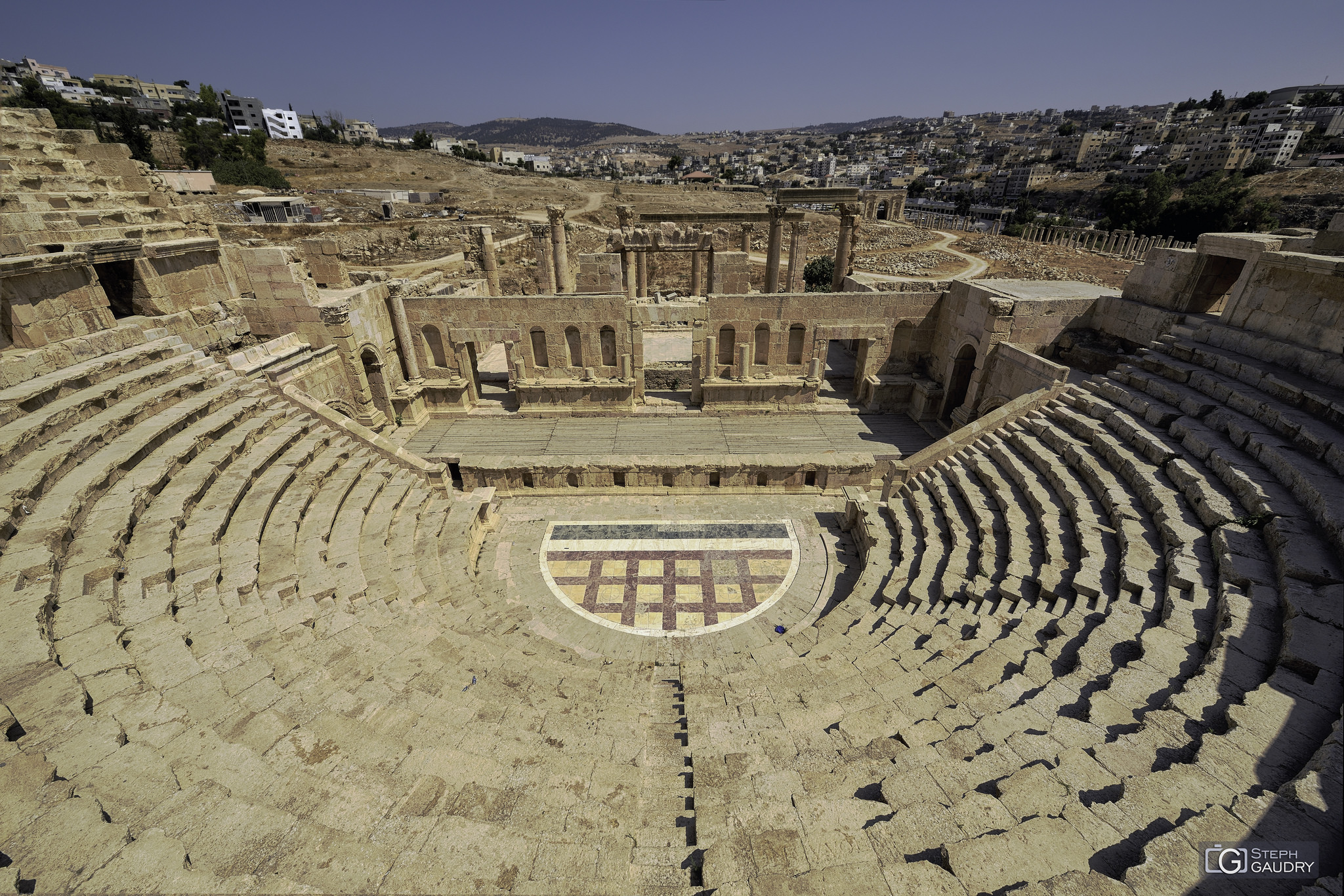 Jerash - Théâtre Nord [Cliquez pour lancer le diaporama]