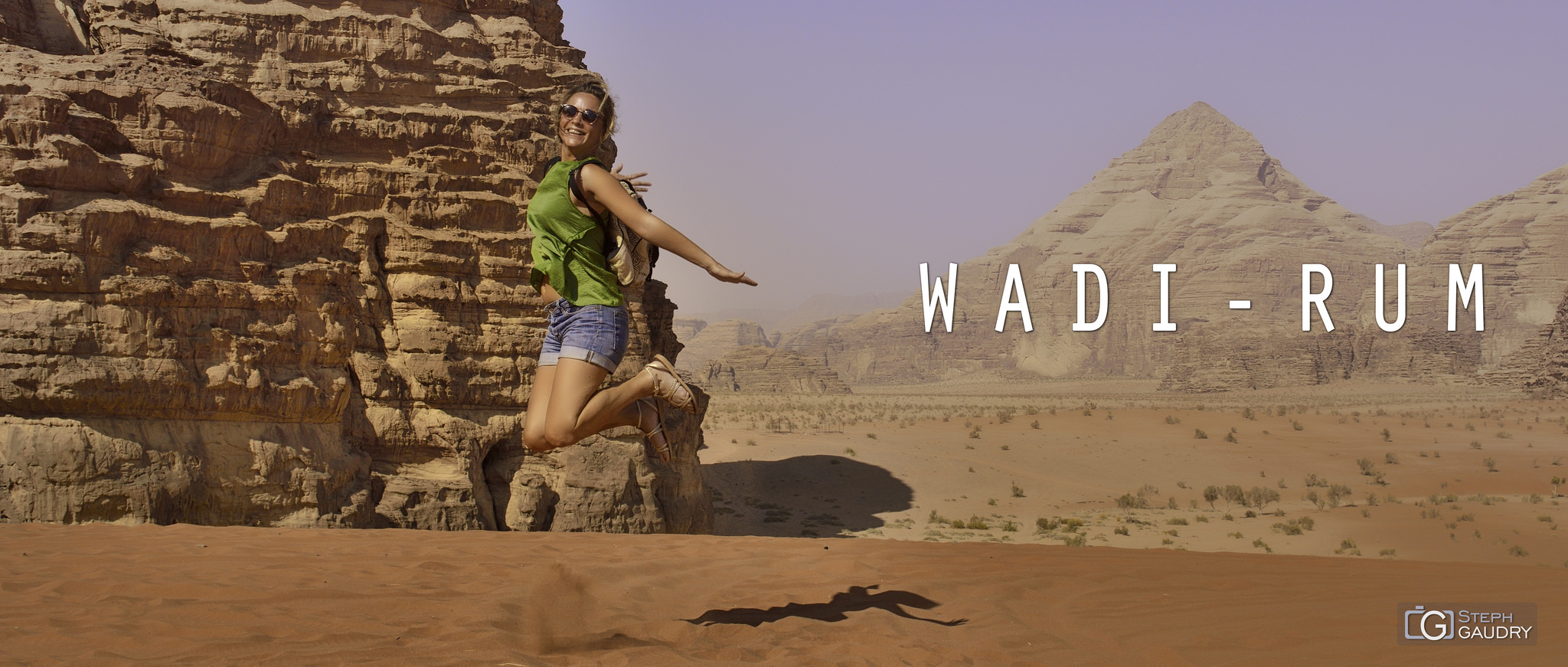 Wadi-Rum - Lucy in the sky with diamonds [Klik om de diavoorstelling te starten]