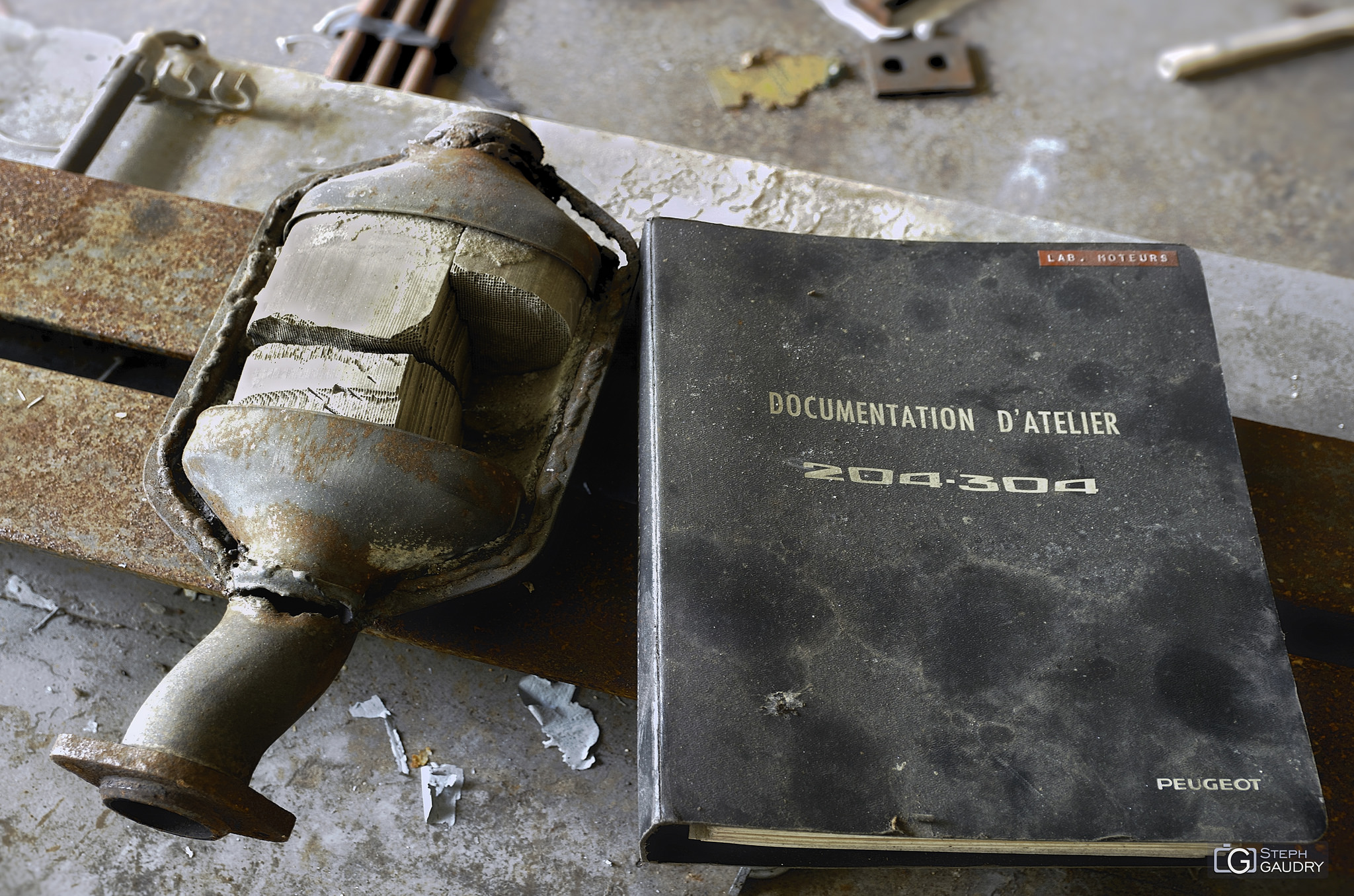 L'institut de mécanique abandonné / Documentation d'atelier