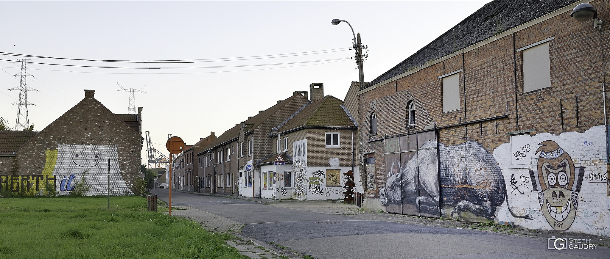 Doel, Abandoned street [Klicken Sie hier, um die Diashow zu starten]